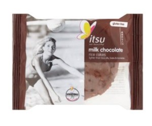 Chocolate rice cakes